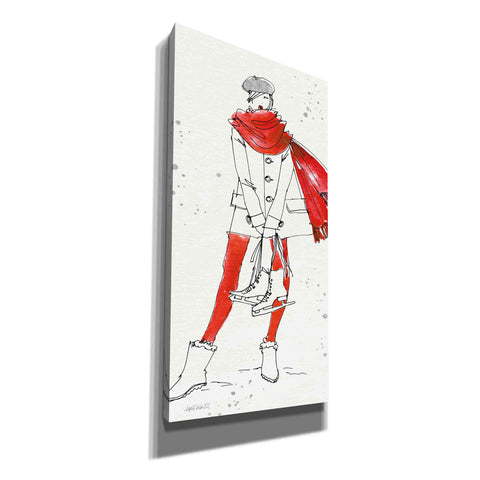 Image of 'Winter Fashion IV' by Anne Tavoletti, Canvas Wall Art