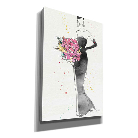 Image of 'Floral Fashion III' by Anne Tavoletti, Canvas Wall Art