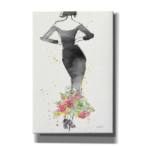 Image of 'Floral Fashion I' by Anne Tavoletti, Canvas Wall Art