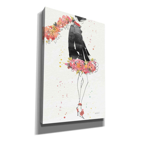 Image of 'Floral Fashion IV' by Anne Tavoletti, Canvas Wall Art