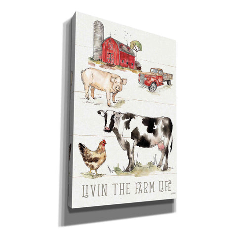 Image of 'Country Life III' by Anne Tavoletti, Canvas Wall Art
