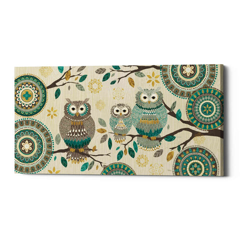 Image of 'Cool Feathers V' by Veronique Charron, Canvas Wall Art