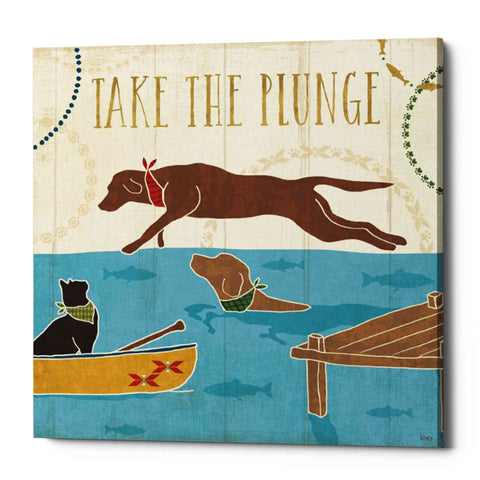 Image of 'Lake Pals VI' by Veronique Charron, Canvas Wall Art