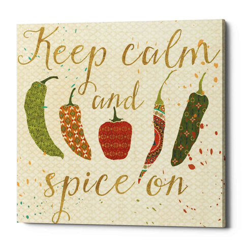 Image of 'Mexican Fiesta VI' by Veronique Charron, Canvas Wall Art