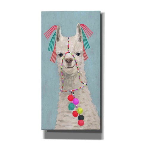Image of 'Adorned Llama II' by Victoria Borges Canvas Wall Art