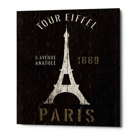 Image of 'Refurbished Eiffel Tower' by Wild Apple Portfolio, Canvas Wall Art