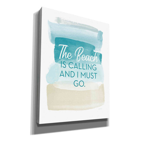 Image of 'The Beach Is Calling' by Linda Woods, Canvas Wall Art