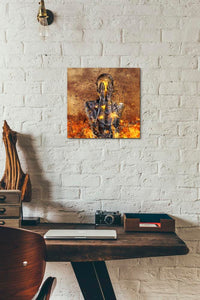 'Through Ashes Rise' by Mario Sanchez Nevado, Canvas Wall Art,12x12
