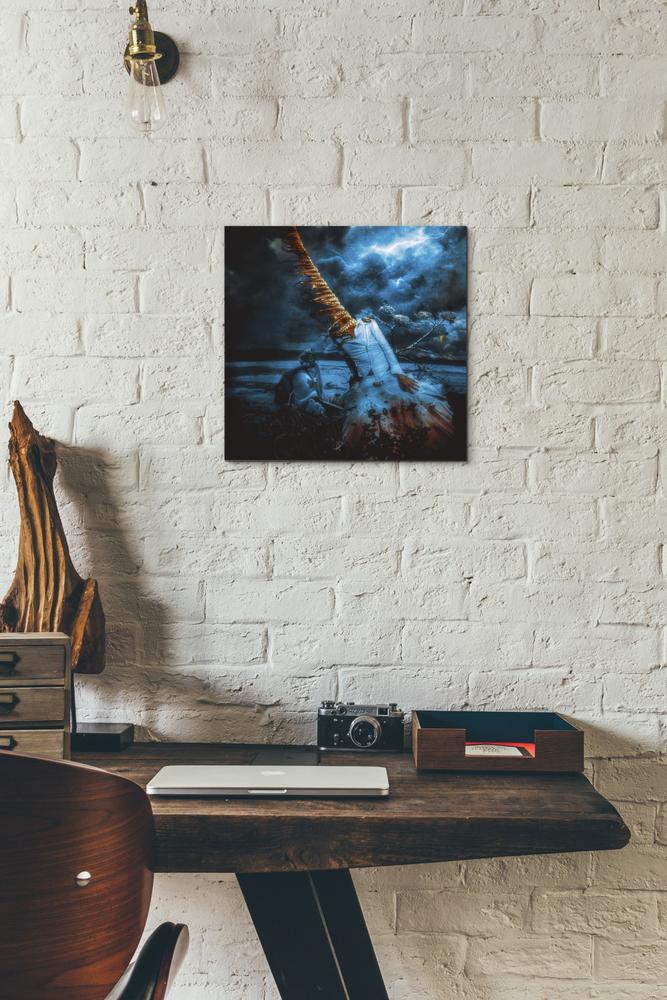 'July 10th 1985' by Mario Sanchez Nevado, Canvas Wall Art,12x12
