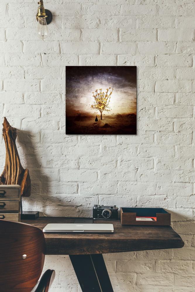 'Finding' by Mario Sanchez Nevado, Canvas Wall Art,12x12