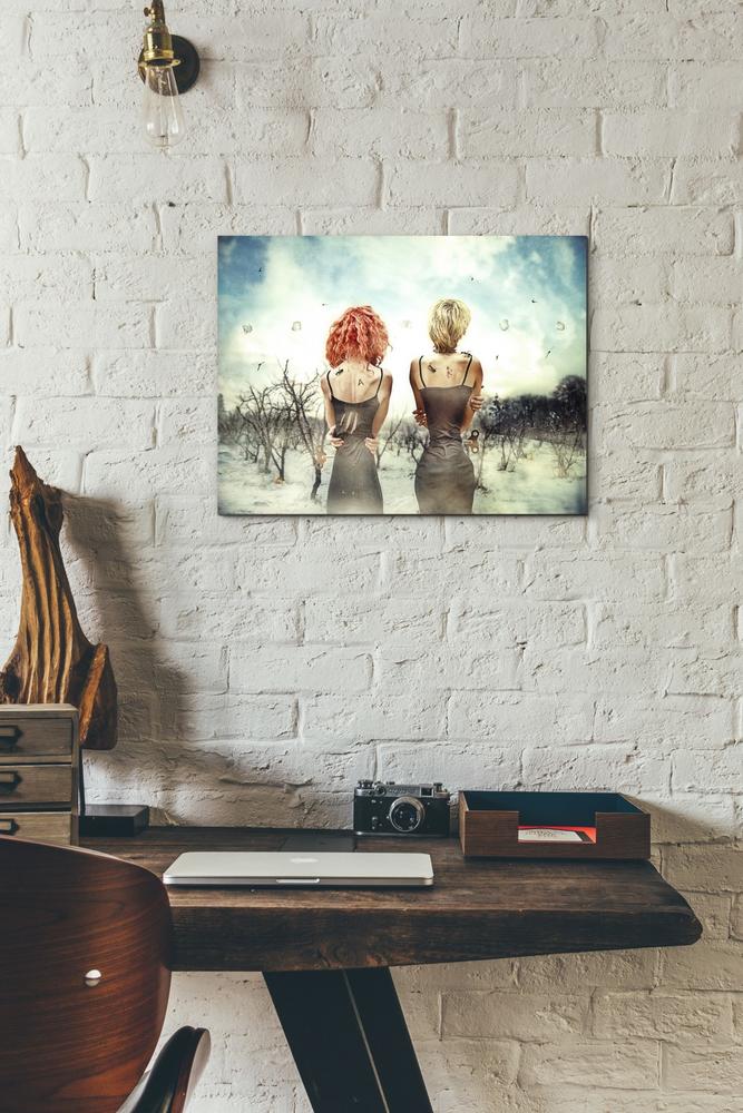 'Conversation' by Mario Sanchez Nevado, Canvas Wall Art,12x16