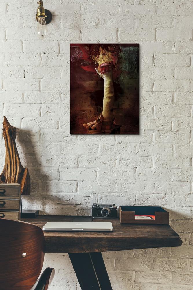 'Taste of Blood' by Mario Sanchez Nevado, Canvas Wall Art,12x16