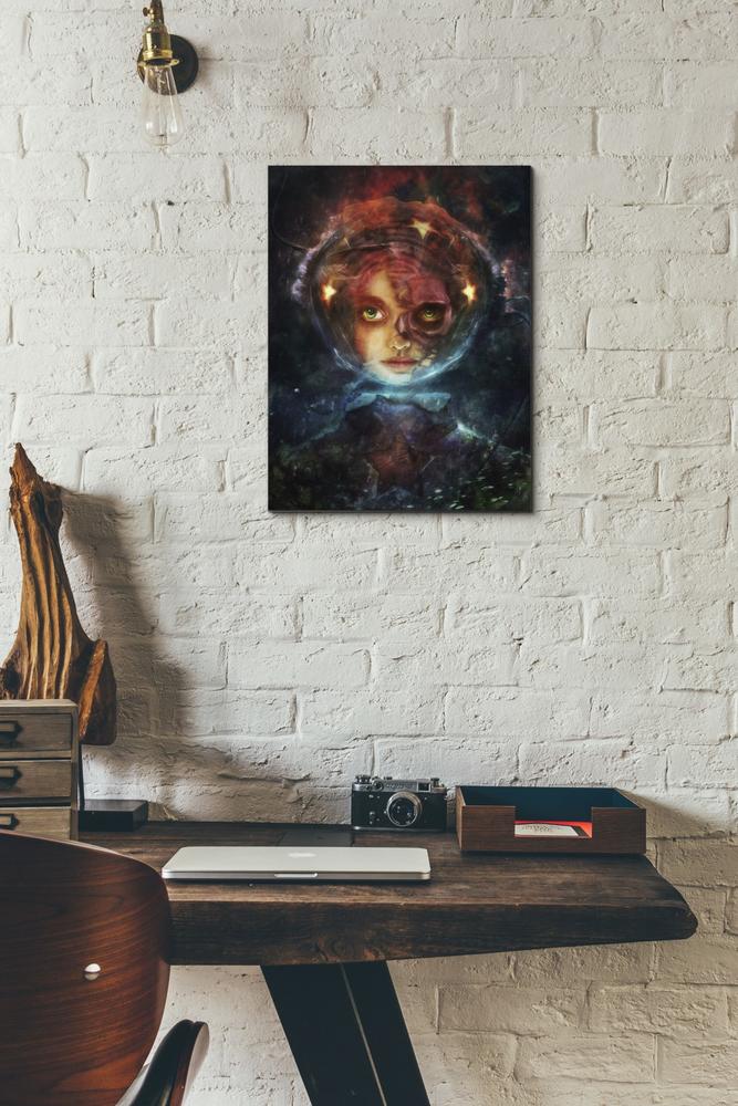 'Labyrinth' by Mario Sanchez Nevado, Canvas Wall Art,12x16