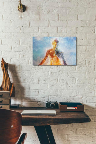 Image of 'Two Worlds' by Mario Sanchez Nevado, Canvas Wall Art,12x18