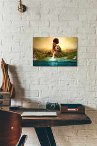 'Fountain of Eternity' by Mario Sanchez Nevado, Canvas Wall Art,12x18