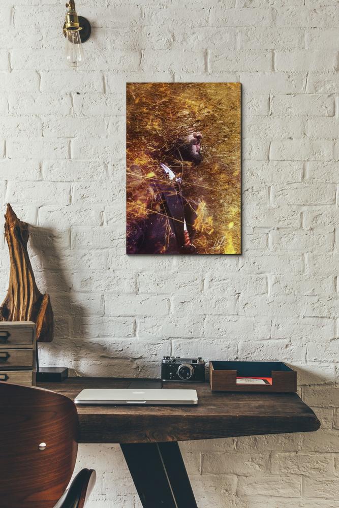 'Phoenix' by Mario Sanchez Nevado, Canvas Wall Art,12x18