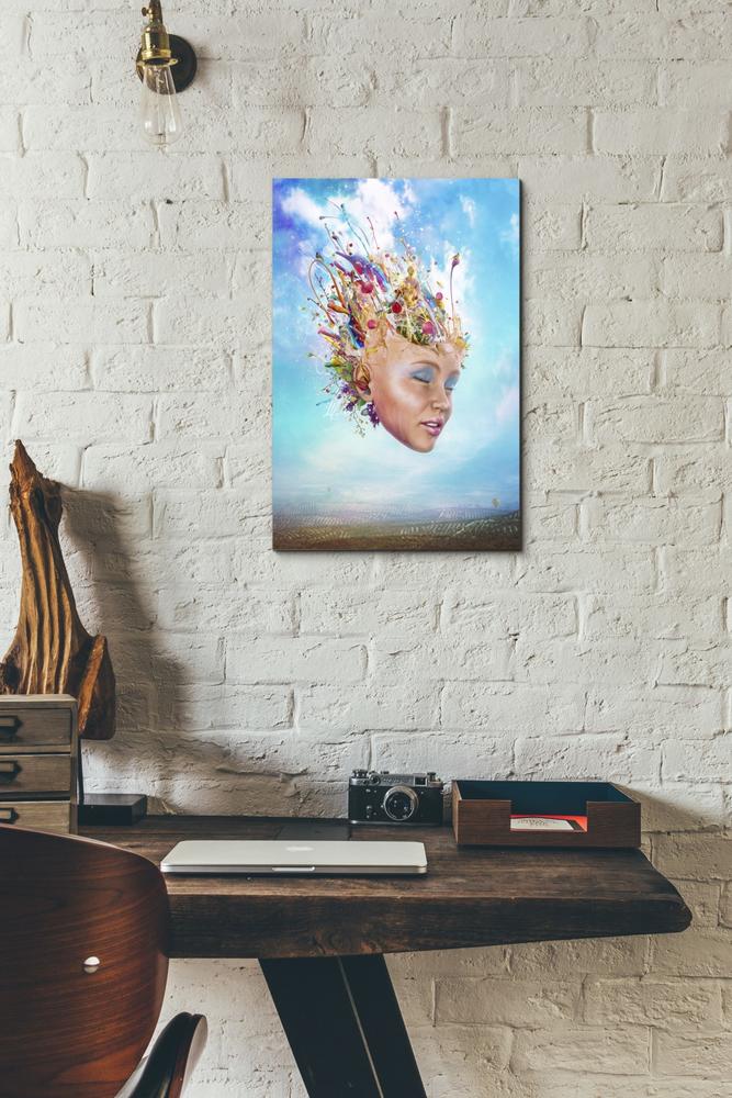 'Muse' by Mario Sanchez Nevado, Canvas Wall Art,12x18