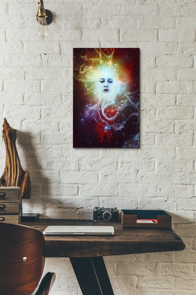 'Conscience' by Mario Sanchez Nevado, Canvas Wall Art,12x18