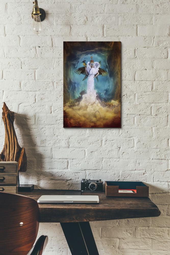 'Emperor of Nothing' by Mario Sanchez Nevado, Canvas Wall Art,12x18