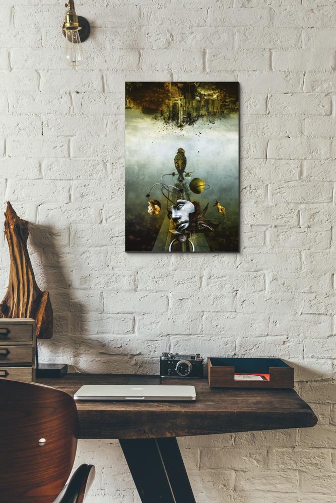 'Ephemeral Architecture' by Mario Sanchez Nevado, Canvas Wall Art,12x18