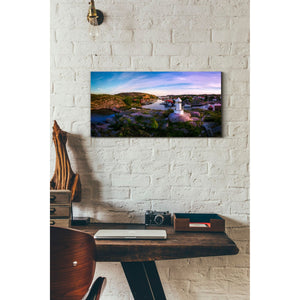 'Sunset Over Old Fishing Port' by Nicklas Gustafsson, Canvas Wall,12x24