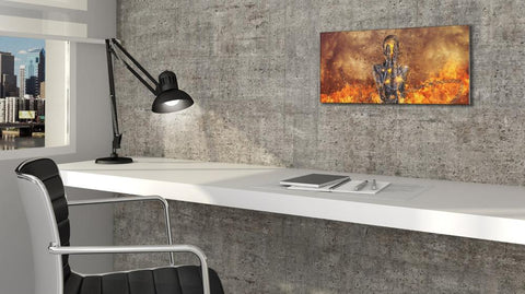 Image of 'Through Ashes Rise Landscape' by Mario Sanchez Nevado, Canvas Wall Art,12x24