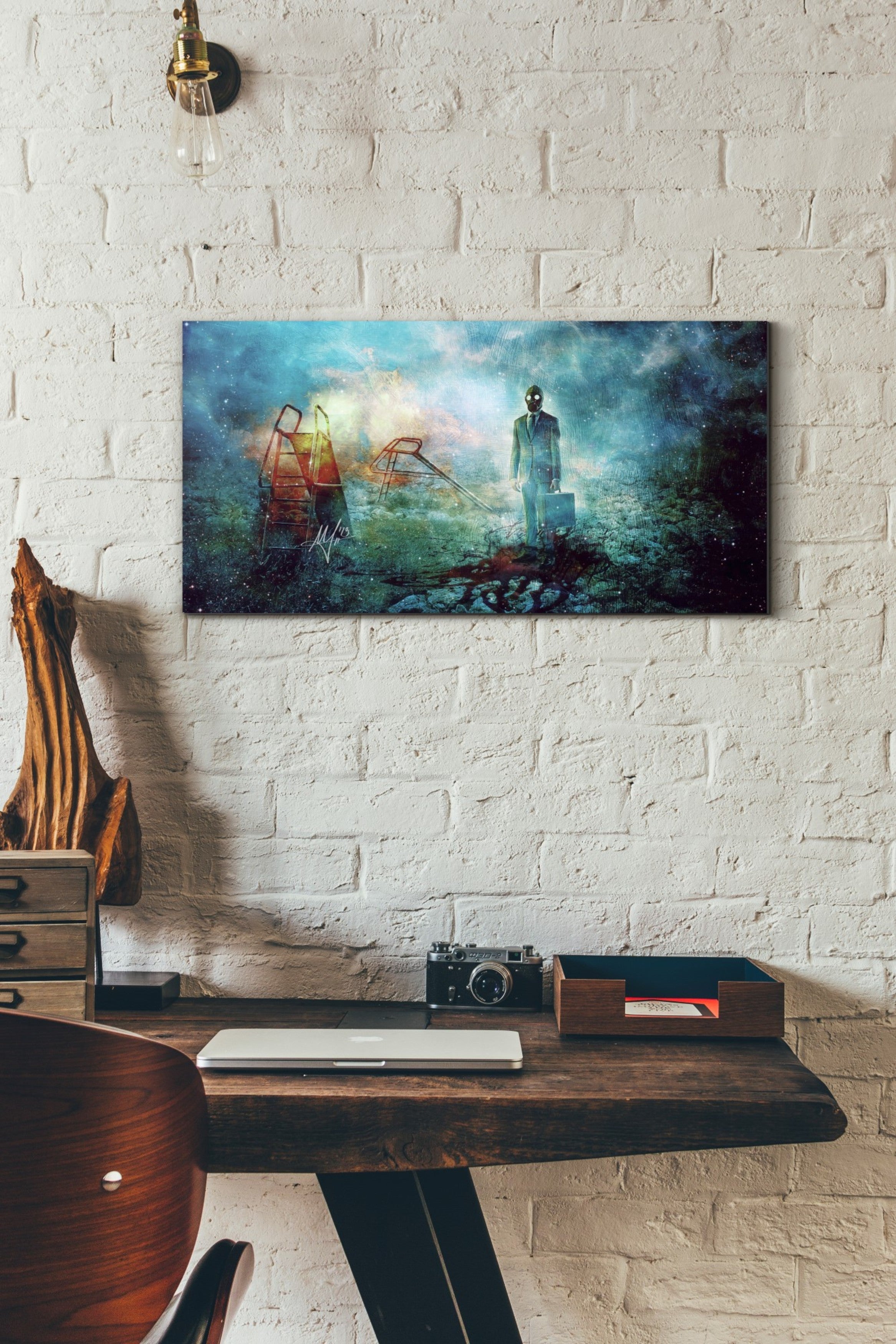 'Grief' by Mario Sanchez Nevado, Canvas Wall Art,12x24
