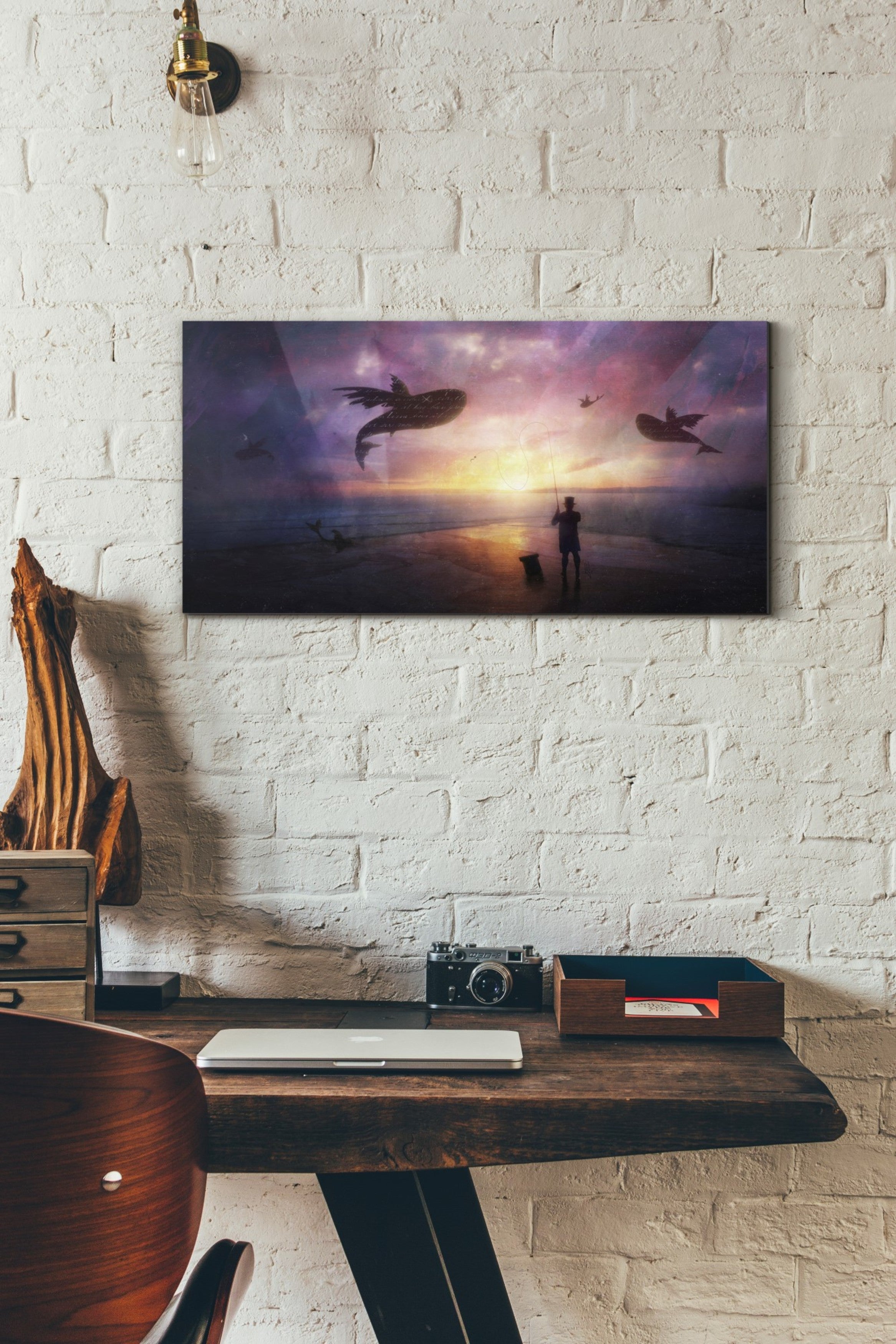 'The Answer' by Mario Sanchez Nevado, Canvas Wall Art,12x24