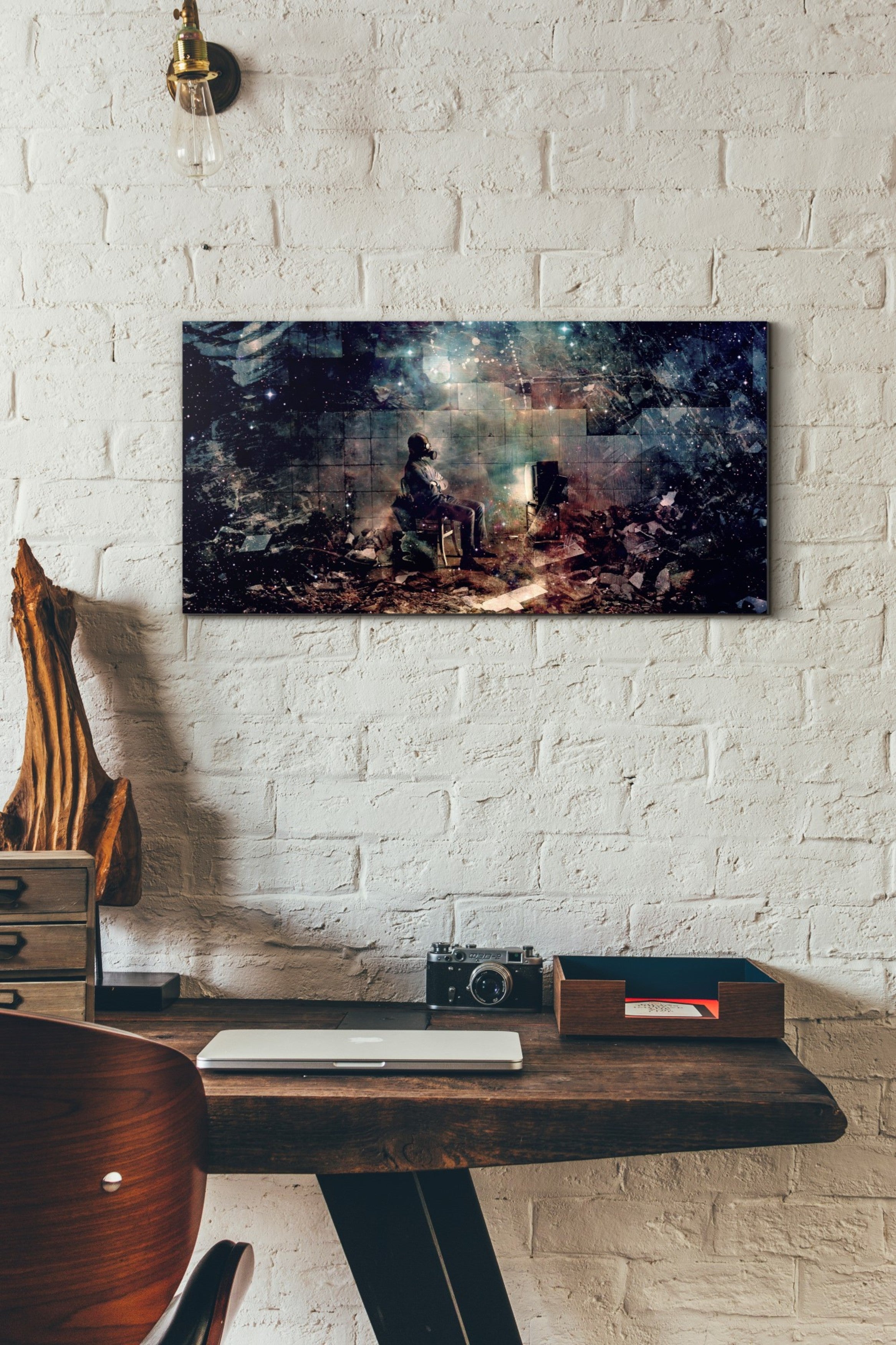 'The Noble Lie' by Mario Sanchez Nevado, Canvas Wall Art,12x24