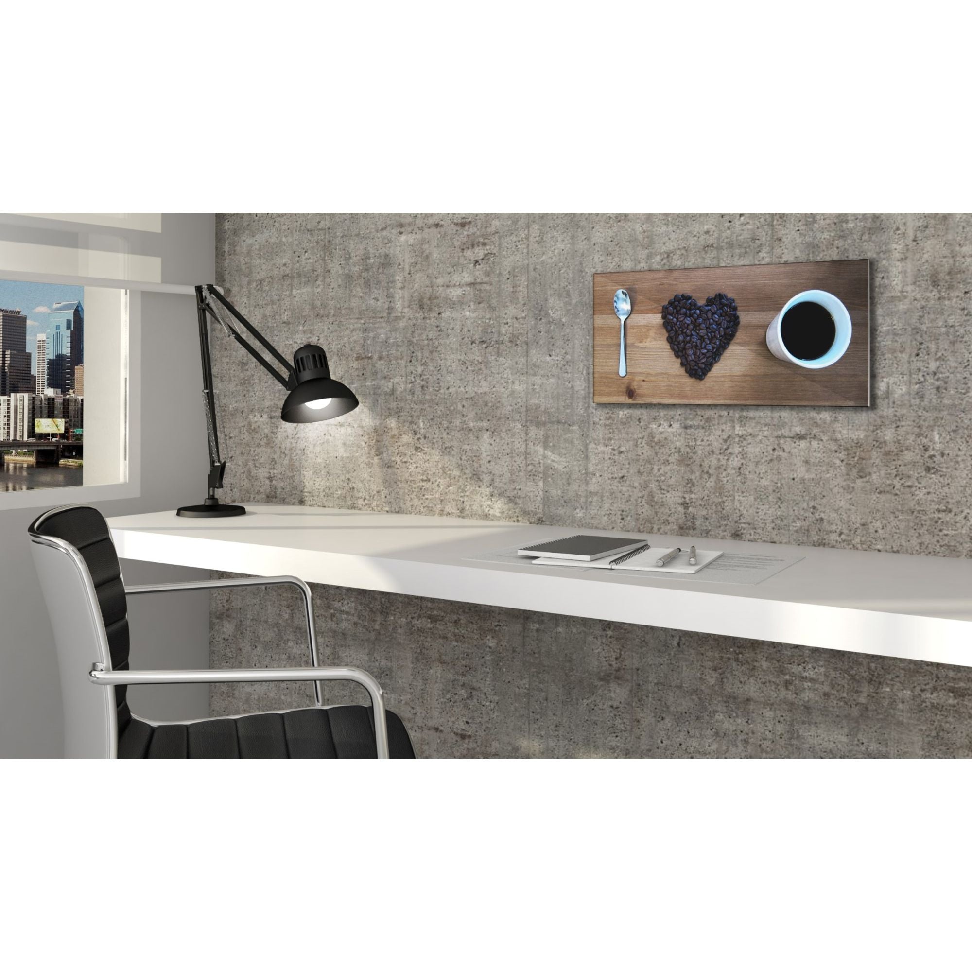 'I Love Coffee' by Nicklas Gustafsson, Canvas Wall Art,12x24