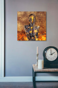 'Through Ashes Rise' by Mario Sanchez Nevado, Canvas Wall Art,18x18