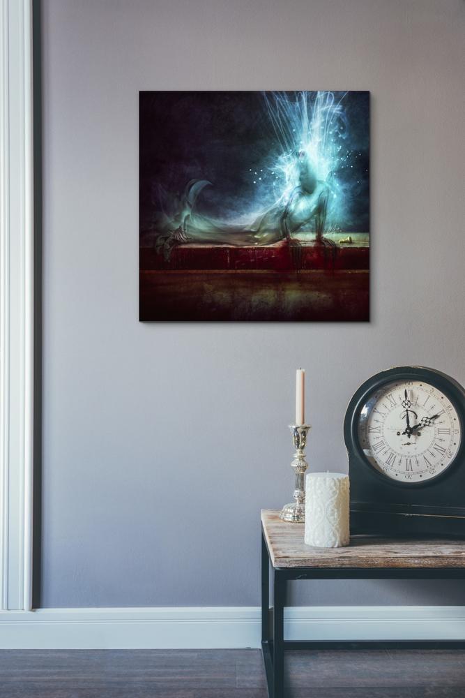 'A Dying Wish' by Mario Sanchez Nevado, Canvas Wall Art,18x18