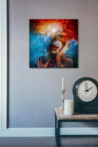 'Dethroned' by Mario Sanchez Nevado, Canvas Wall Art,18x18