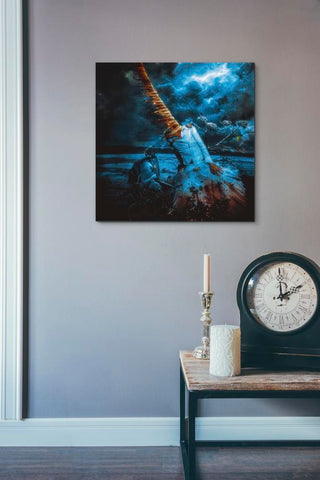 Image of 'July 10th 1985' by Mario Sanchez Nevado, Canvas Wall Art,18x18
