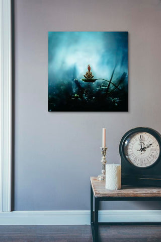 Image of 'Temporary Peace' by Mario Sanchez Nevado, Canvas Wall Art,18x18