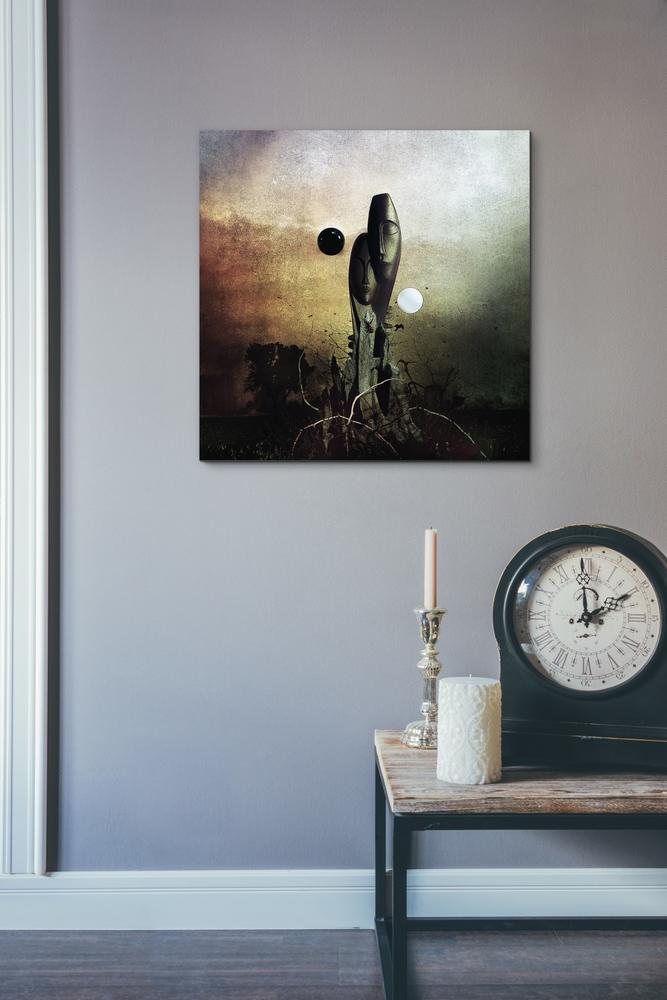 'Postlife' by Mario Sanchez Nevado, Canvas Wall Art,18x18