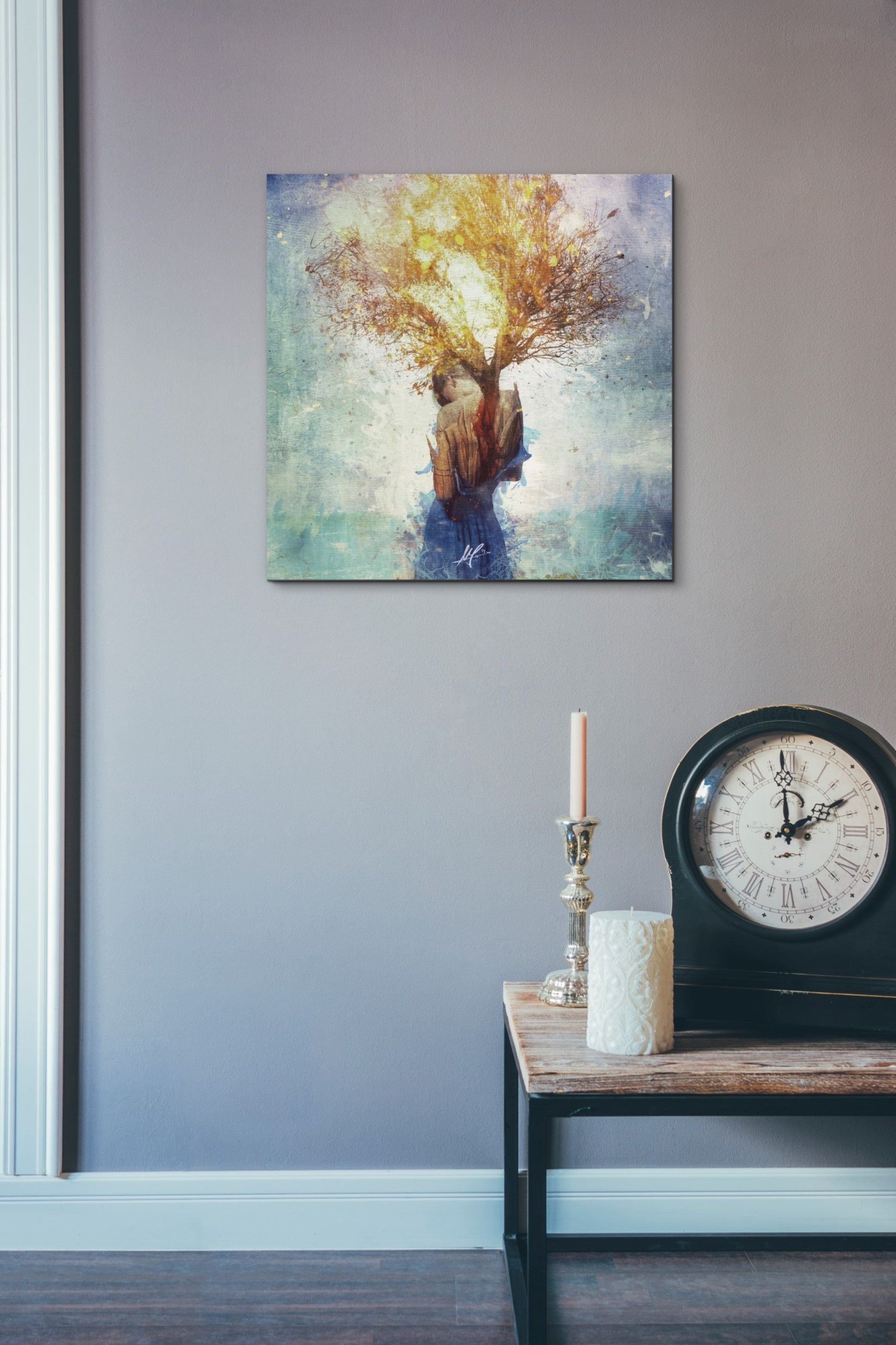 'Forgiveness' by Mario Sanchez Nevado, Canvas Wall Art,18x18
