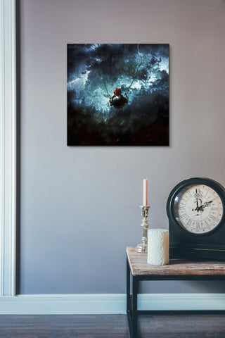 Image of 'Travel is Dangerous' by Mario Sanchez Nevado, Canvas Wall Art,18x18