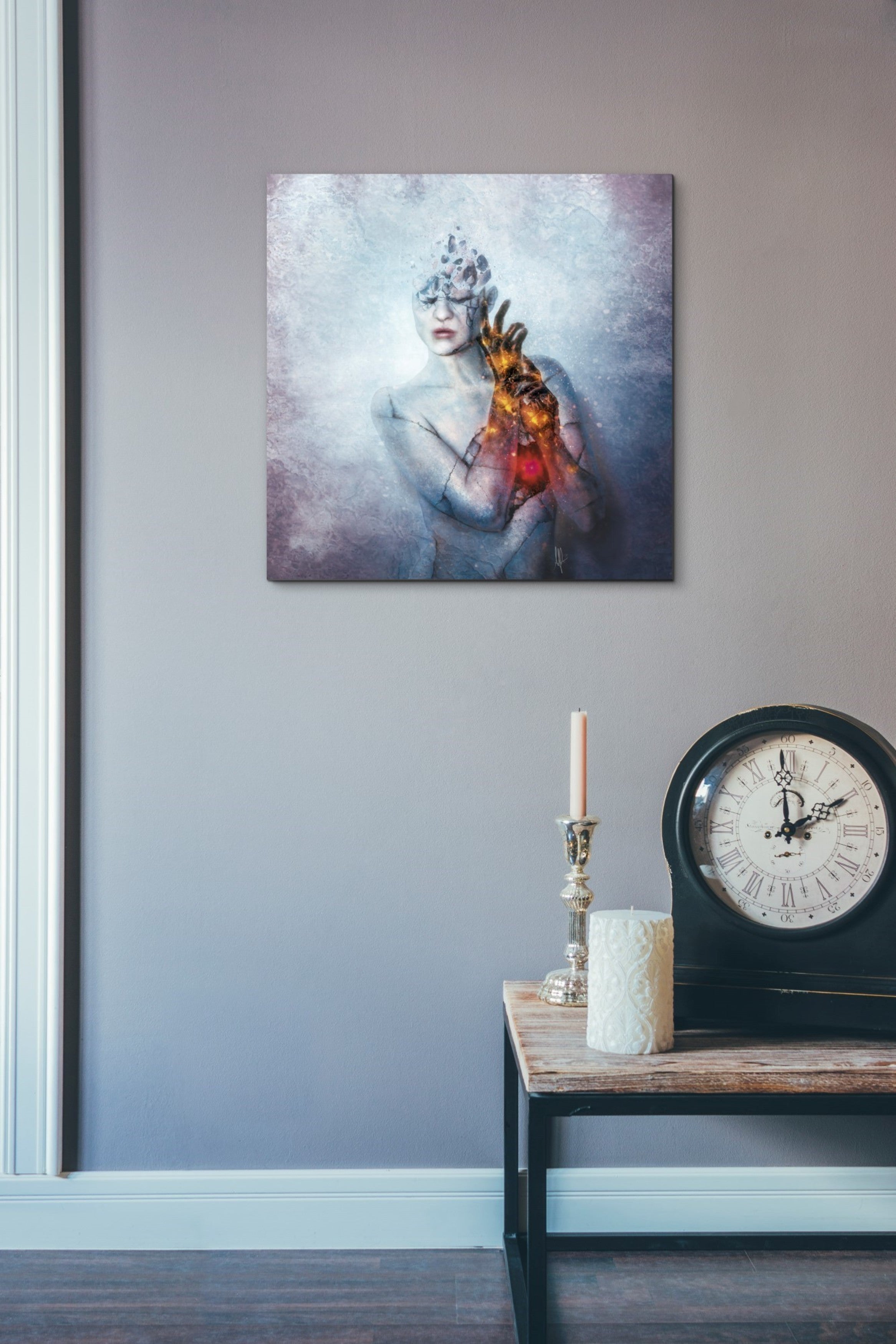 'Until You Break' by Mario Sanchez Nevado, Canvas Wall Art,18x18