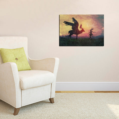 Image of 'The Dancers' by Mario Sanchez Nevado, Canvas Wall Art,18x26