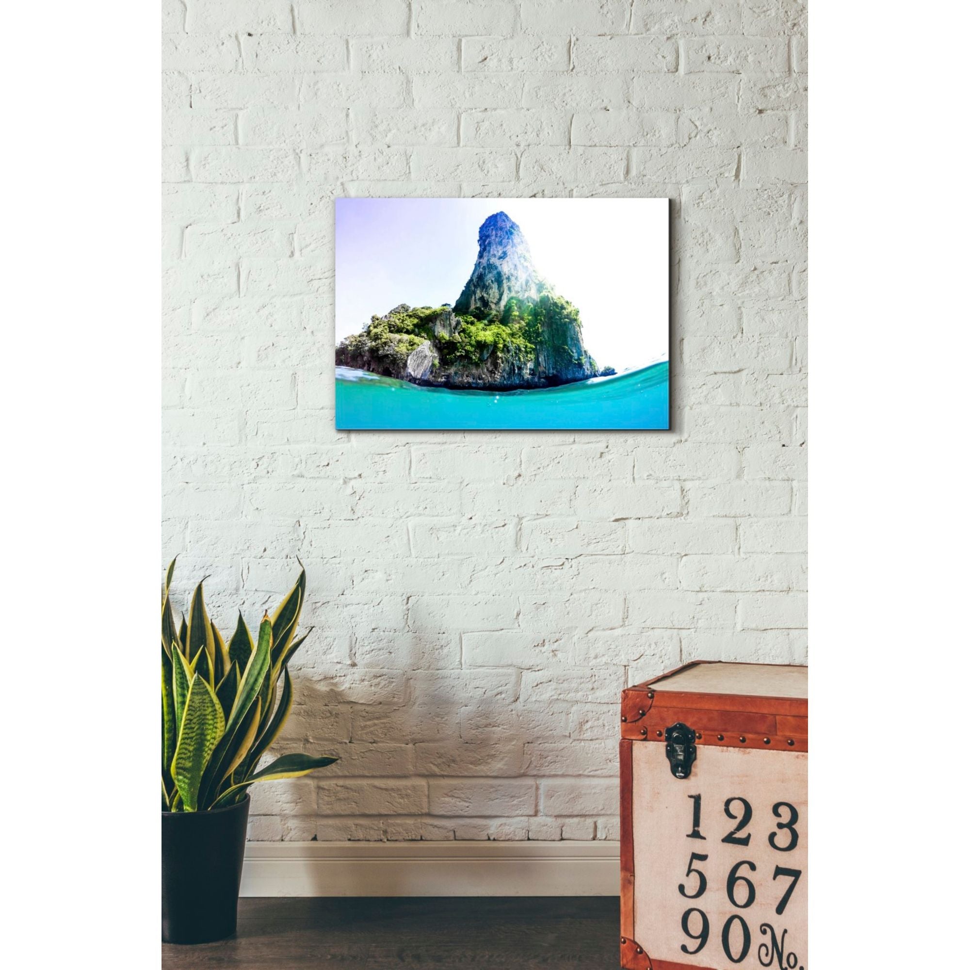 'Tropical Island' by Nicklas Gustafsson, Canvas Wall,18x26