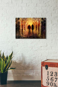 'Strangers' by Mario Sanchez Nevado, Canvas Wall Art,18x26