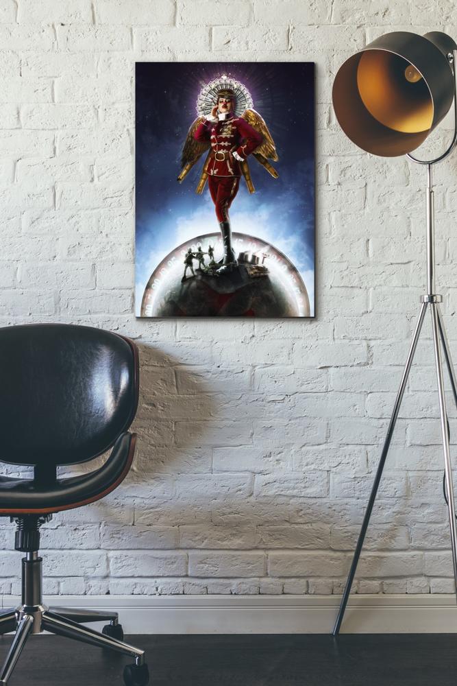 'All And Everyone' by Mario Sanchez Nevado, Canvas Wall Art,18x26