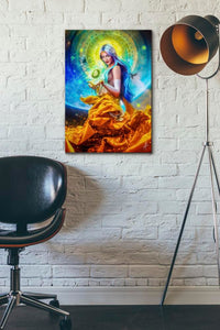 'Vires in Numeris' by Mario Sanchez Nevado, Canvas Wall Art,18x26