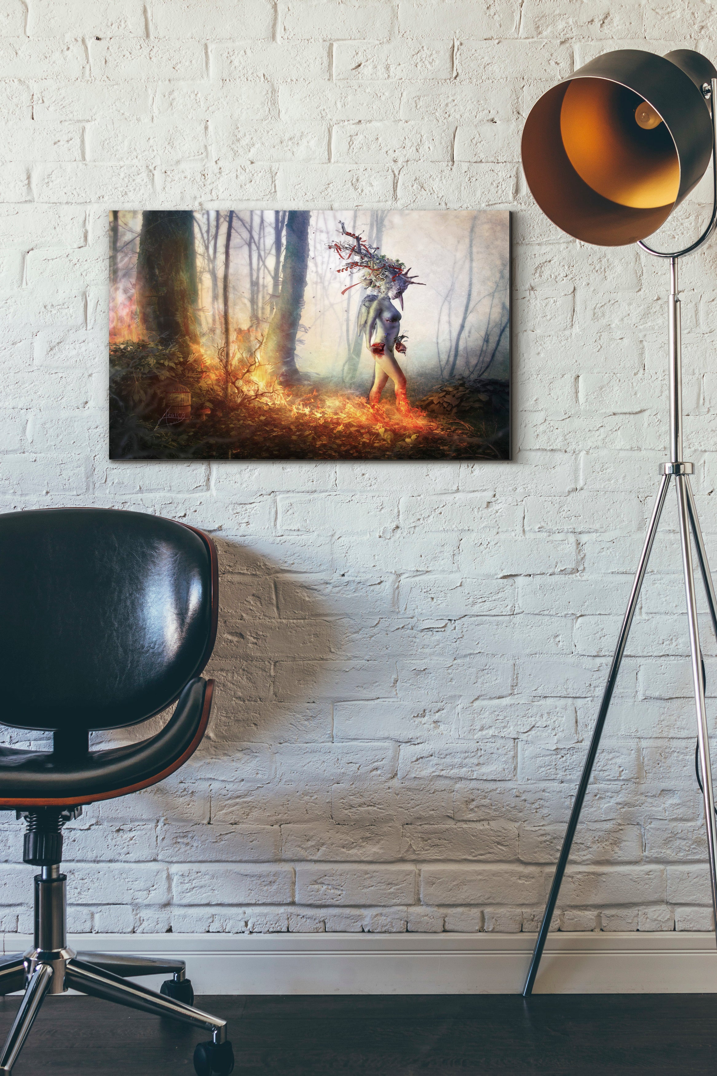 'Trust in Me' by Mario Sanchez Nevado, Canvas Wall Art,18x26