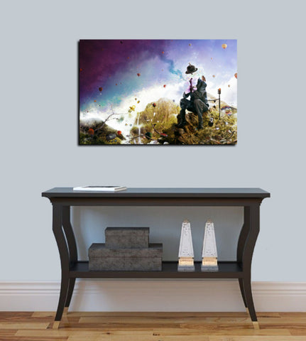 Image of 'The Uninspired' by Mario Sanchez Nevado, Canvas Wall Art,18x26