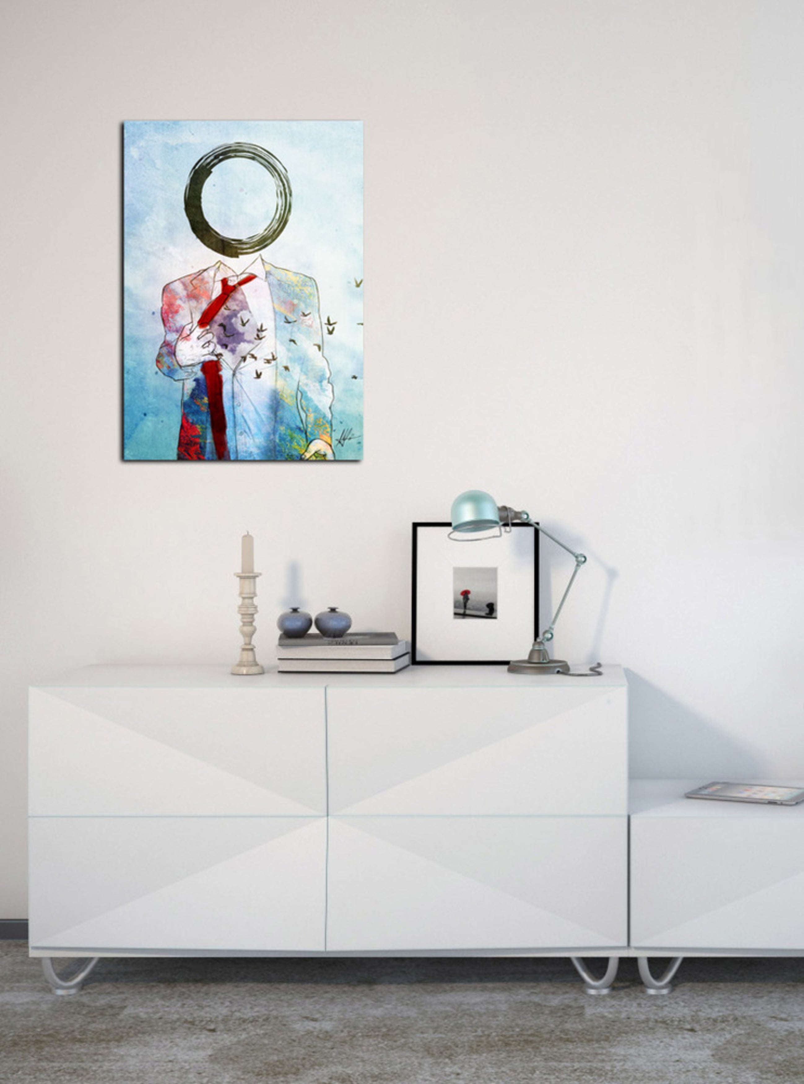 'Zero' by Mario Sanchez Nevado, Canvas Wall Art,18x26