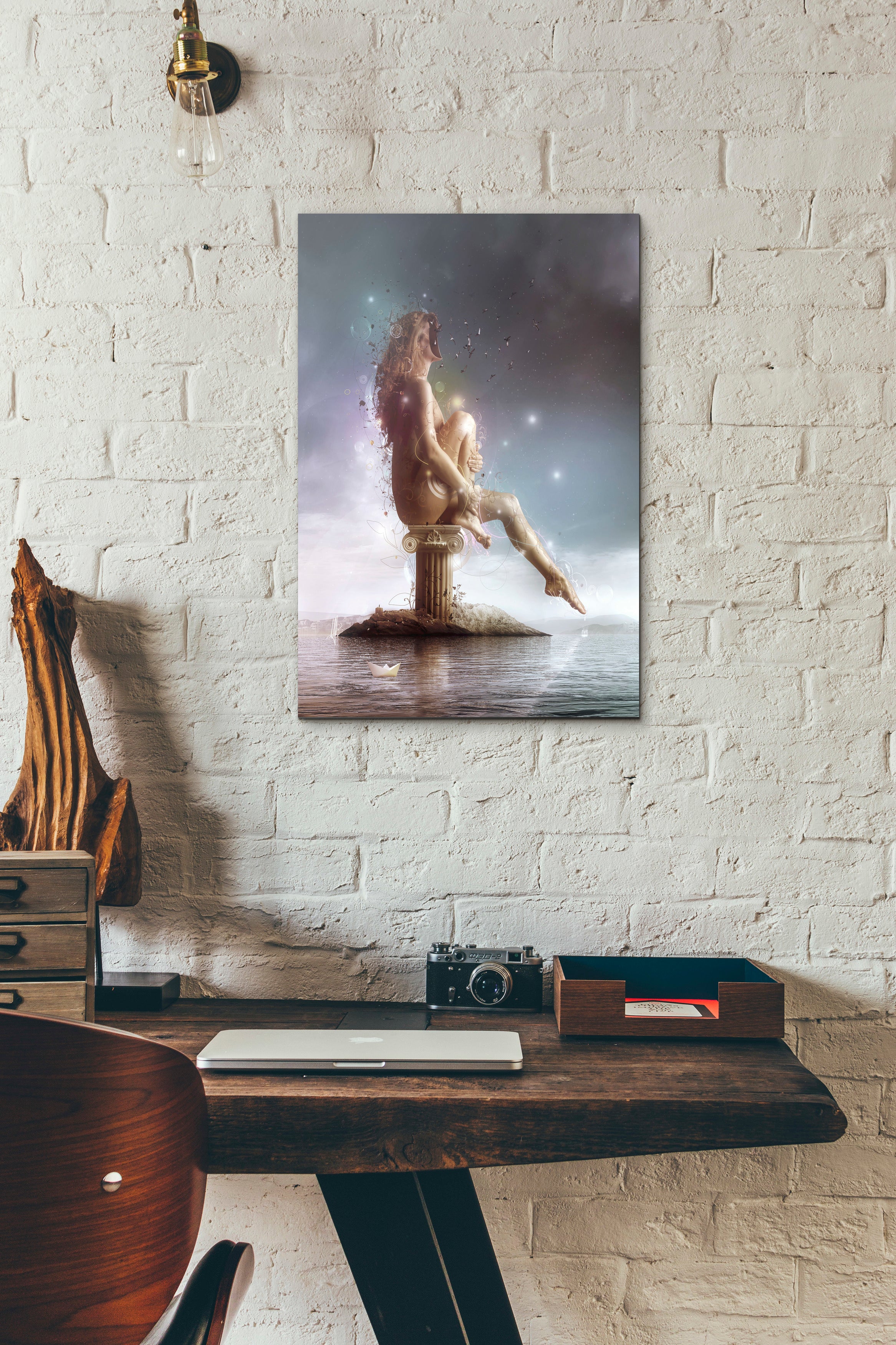 'Absentminded' by Mario Sanchez Nevado, Canvas Wall Art,18x26