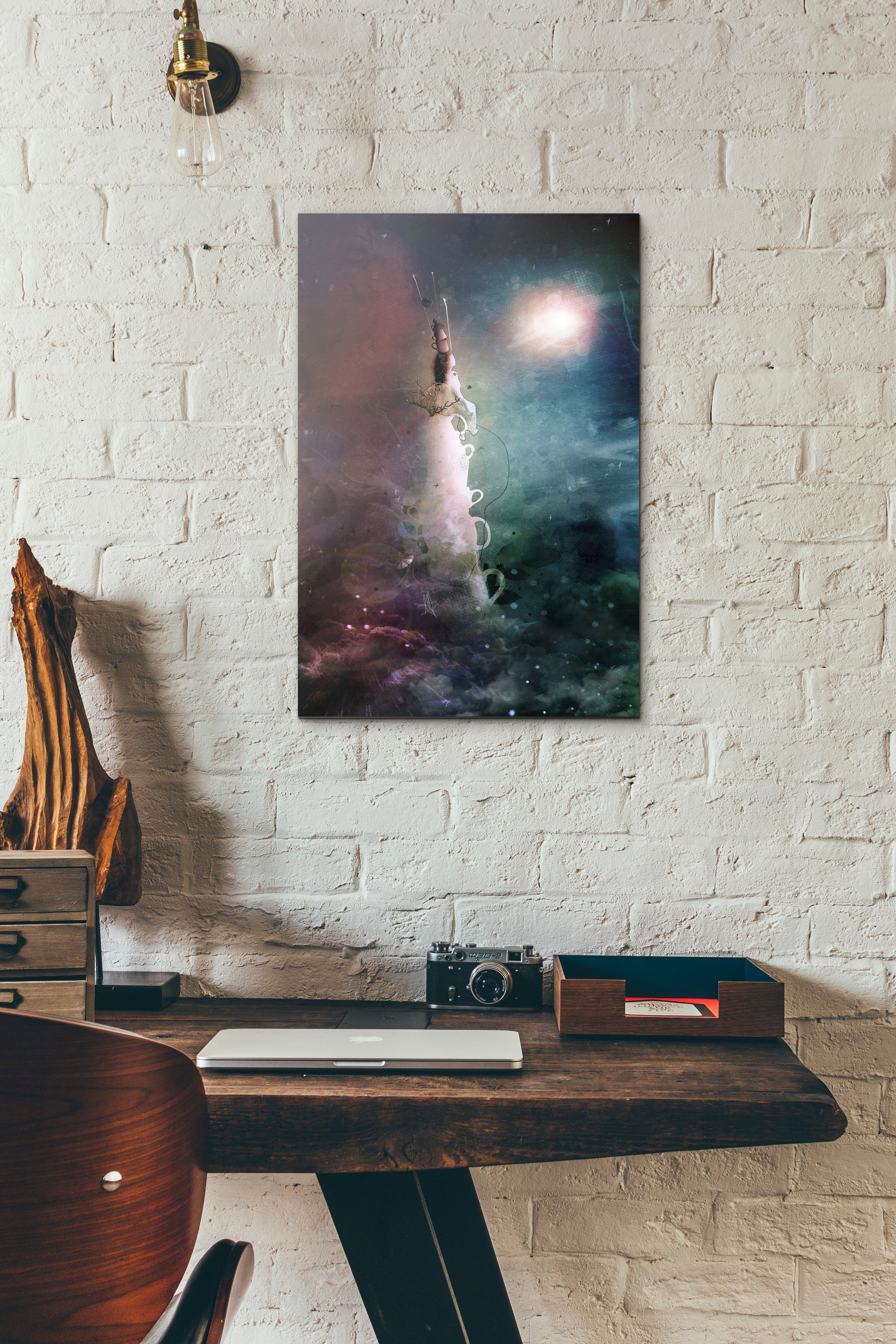 'Ad Infinitum' by Mario Sanchez Nevado, Canvas Wall Art,18x26