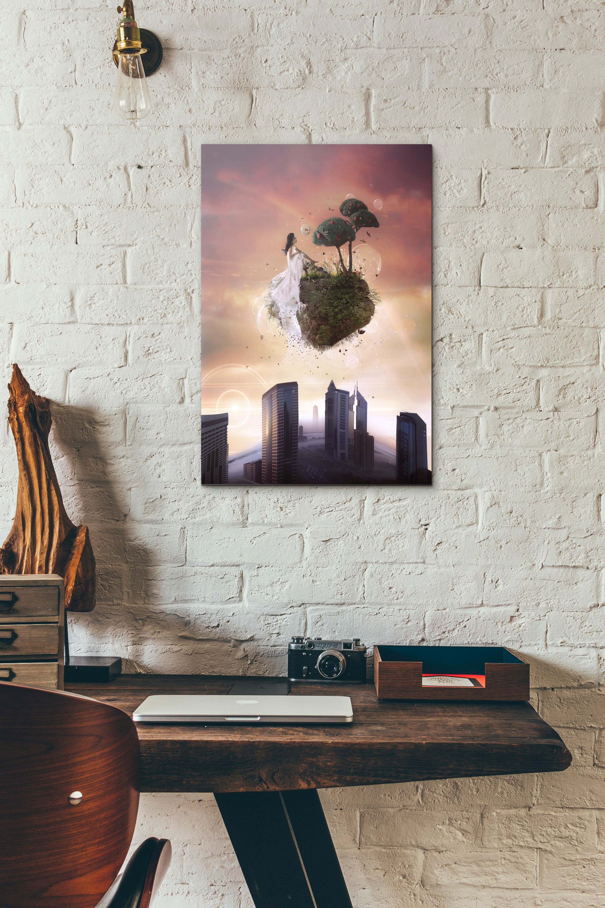 'Analog Park' by Mario Sanchez Nevado, Canvas Wall Art,18x26